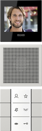 Jung Video-Innenstation BSF+Folie+Kabel SI VI LS 627 LG