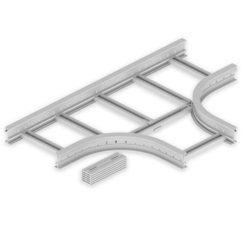 Unex T-Stück 85x400 R300 U23X 67418-04
