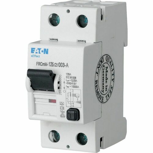 Eaton FI-Schalter 125A 100mA 2polig FRCMM-125/2/01-S/A Eaton FI-Schalter 125A 100mA 2polig FRCMM-125/2/01-S/A