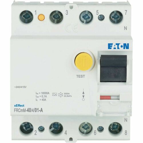 Eaton FI-Schalter 40A 100mA 4polig FRCMM-40/4/01-A