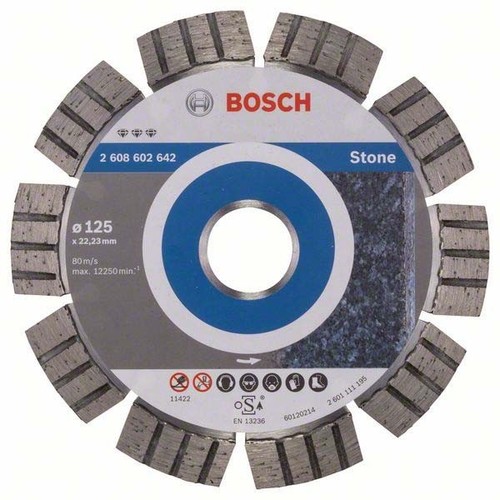 Bosch Power Tools DIA Trenn B.f. Stone 125 x 22,23 2608602642