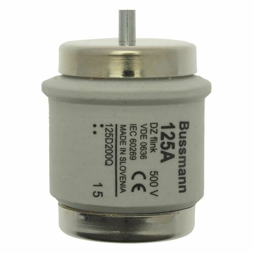 Eaton Sicherungseinsatz Nieders. 125A AC 500V 50kA FUSE 125A #125D200Q