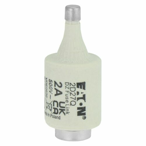 Eaton Sicherungseinsatz Nieders. 2A AC 500V 50kA FUSE 2A DI#2D27Q