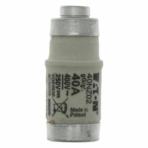 Eaton Sicherungseinsatz Nieders. 40A AC 400V 50kA FUSE 40A D#40NZ02