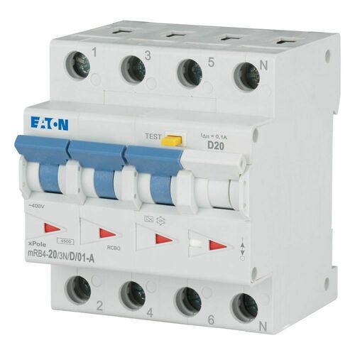 Eaton FI/LS Kombination 20A 100mA mRB4-20/3N/D/01-A