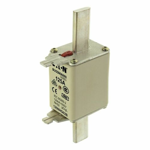 Eaton Sicherungseinsatz Nieders. 125A AC 500V 120kA NH FUSE 12#125NHG02B
