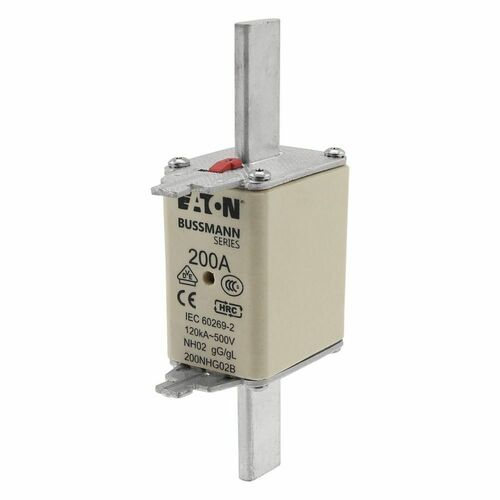 Eaton Sicherungseinsatz Nieders. 200A AC 500V 120kA NH FUSE 20#200NHG02B