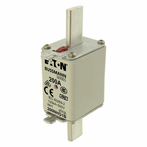 Eaton Sicherungseinsatz Nieders. 200A AC 500V 120kA NH FUSE 20#200NHG1B