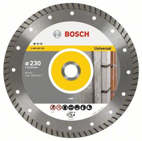 Bosch Power Tools DIA Trenn Uni Turbo 125x22,23 2608602394