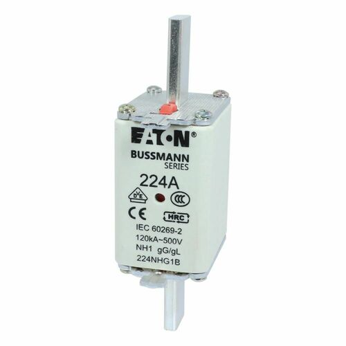 Eaton Sicherungseinsatz Nieders. 224A AC 500V 120kA NH FUSE 22#224NHG1B