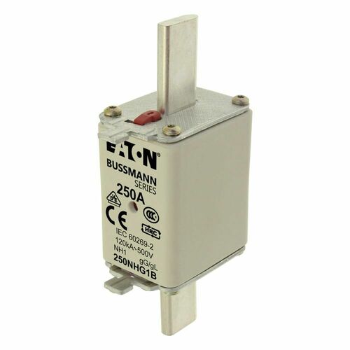 Eaton Sicherungseinsatz Nieders. 250A AC 500V 120kA NH FUSE 25#250NHG1B