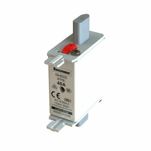 Eaton Sicherungseinsatz Nieders. 40A AC 500V 120kA NH FUSE 40#40NHG000B