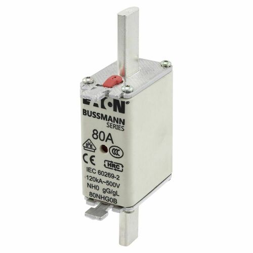 Eaton Sicherungseinsatz Nieders. 80A AC 500V 120kA NH FUSE 80#80NHG0B