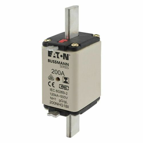 Eaton Sicherungseinsatz Nieders. 200A AC 500V 120kA NH-SICHERU#200NHG1BI