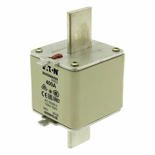 Eaton Sicherungseinsatz Nieders. 400A AC 500V 120kA NH-SICHERU#400NHG3B