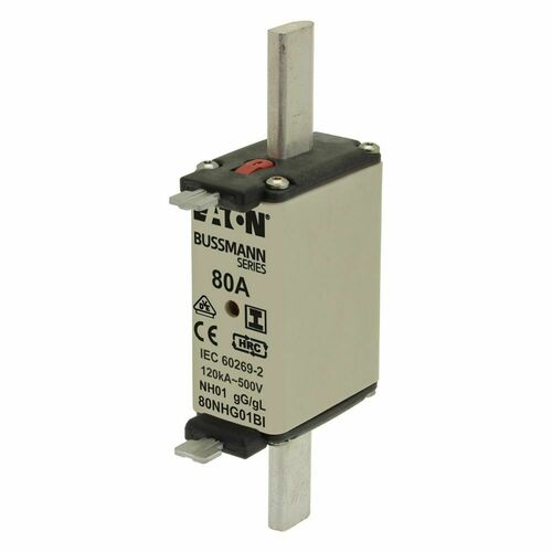 Eaton Sicherungseinsatz Nieders. 80A AC 500V 120kA NH-SICHERU#80NHG01BI