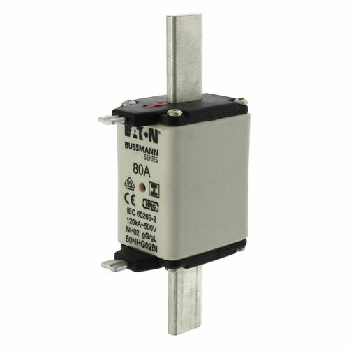Eaton Sicherungseinsatz Nieders. 80A AC 500V 120kA NH-SICHERU#80NHG02BI