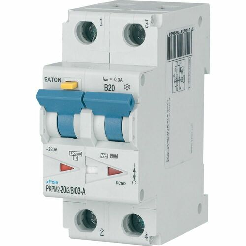 Eaton FI/LS Kombination 20A 300mA PKPM2-20/2/B/03-A Eaton FI/LS Kombination 20A 300mA PKPM2-20/2/B/03-A
