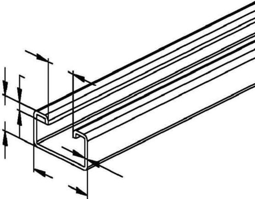 Niedax Ankerschiene 2991/2 GO