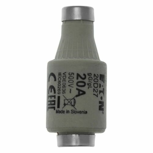 Eaton Sicherungseinsatz Nieders. 20A AC 500V 100kA SICHERUNG-#20D27