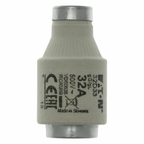 Eaton Sicherungseinsatz Nieders. 32A AC 500V 50kA SICHERUNG-#32D33
