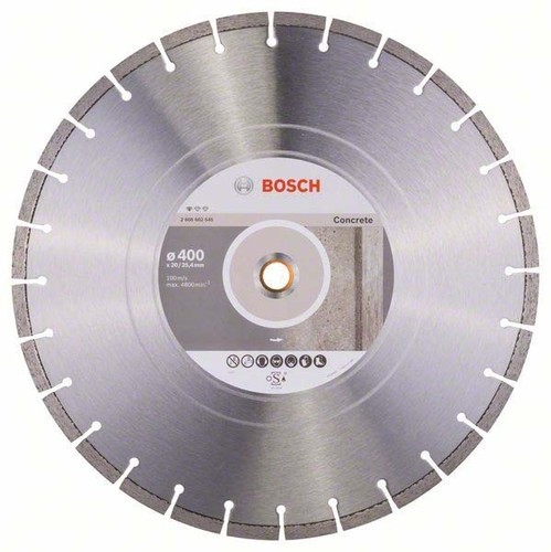 Bosch Power Tools DIA Trenn Concrete 400 x 20,00/25,40 2608602545