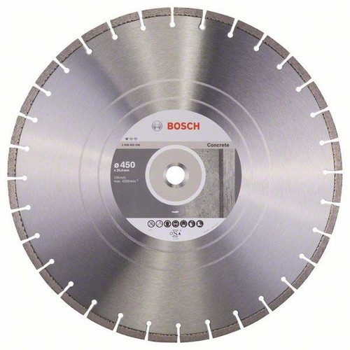 Bosch Power Tools DIA Trenn Concrete 450 x 25,40 2608602546