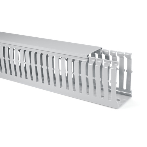 HellermannTyton Verdrahtungskanal 100x60 mm, grau 183-21060(16.0)