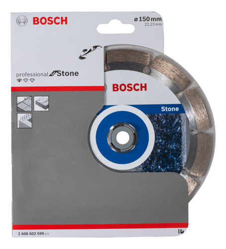 Bosch Power Tools DIA Trenn Stf.Stone 150 x 22,23 2608602599