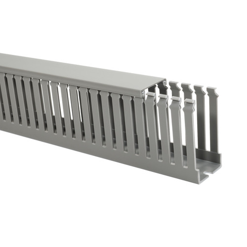HellermannTyton Verdrahtungskanal 37,5x75mm, grau 185-43775(40)