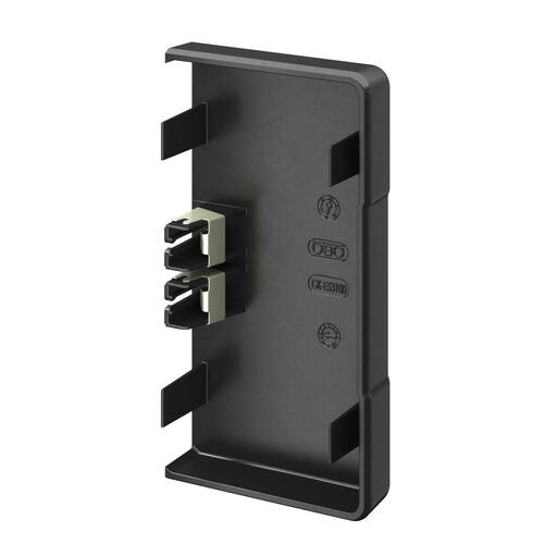 OBO Bettermann Vertr Endstück 106x56x22 PC/ABS schwarz GK-E53100SW OBO Bettermann Vertr Endstück 106x56x22 PC/ABS schwarz GK-E53100SW