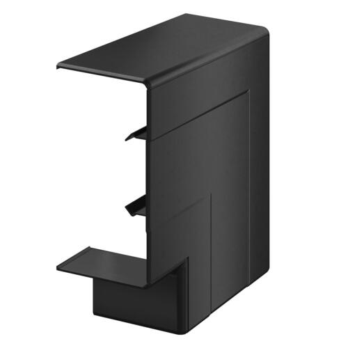 OBO Bettermann Vertr Flachwinkel Haubenformteil 142x142x56 PC/ABS schwarz GK-FH53100SW OBO Bettermann Vertr Flachwinkel Haubenformteil 142x142x56 PC/ABS schwarz GK-FH53100SW