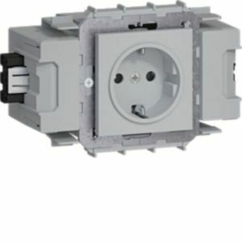 Tehalit Steckdose 1-fach Frontrastend gr GS10017035