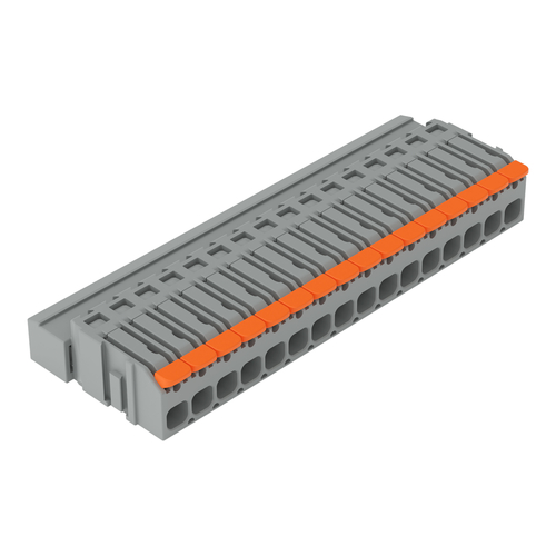 WAGO GmbH & Co. KG 1-Leiter-Stiftleiste Push-in CAGE CLAMP 2231-1616/000-044 WAGO GmbH & Co. KG 1-Leiter-Stiftleiste Push-in CAGE CLAMP 2231-1616/000-044