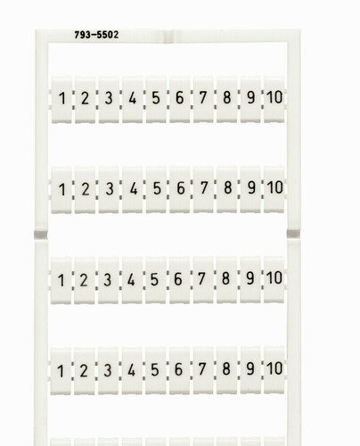 WAGO GmbH & Co. KG WMB-Beschriftungskarte bedruckt,weiß 793-5500/793-035 WAGO GmbH & Co. KG WMB-Beschriftungskarte bedruckt,weiß 793-5500/793-035