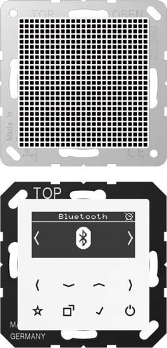 Jung Smart DAB+ Digitalradio Bluetooth SetMono1LS DAB A1 BT WW