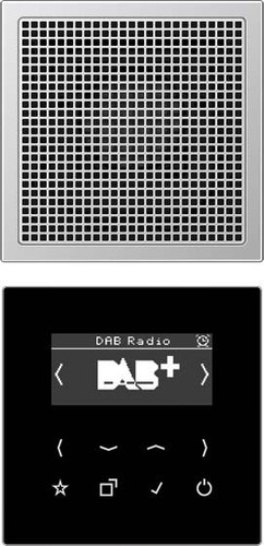 Jung Smart DAB+ Digitalradio Set Mono 1LS DAB AL1