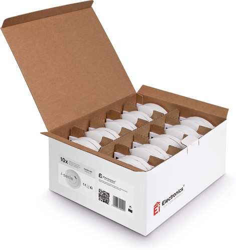 Ei Electronics Rauchwarnmelder auslesbar, m.Batt. Ei650i-10P (VE10)