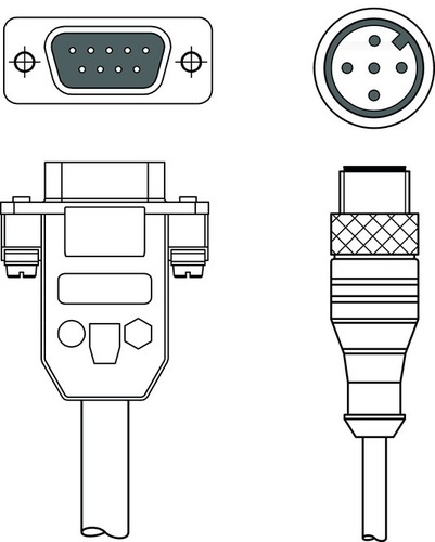 Leuze Verbindungsleitung KB-ROD4 plus-10000