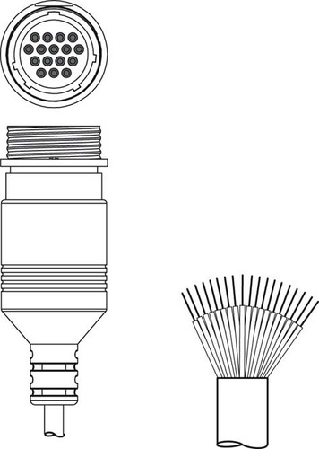 Leuze Anschlussleitung KD S-M30-16A-V1-050