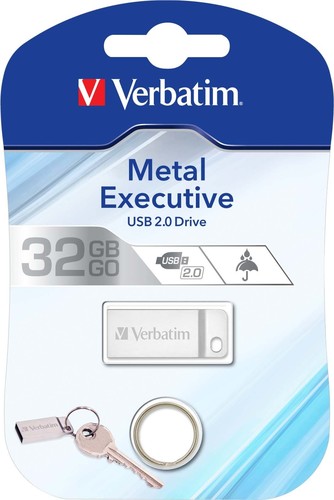 Verbatim USB-Stick 32GB 2.0 Metal Executive VERBATIM 98749 si