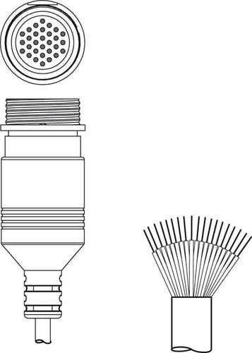 Leuze Anschlussleitung KD S-M30-30A-P1-100