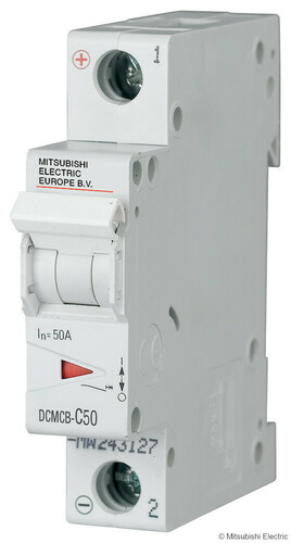 Mitsubishi Electric 32A, 1 Polig DC MCB, C Kurve, Icu = 10kA DCMCB-C32 #720600