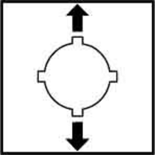Eaton Frontschild f.Joystick 2 Stellungen M22-XCK3