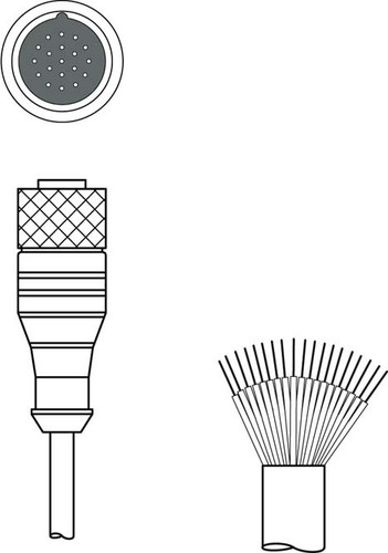 Leuze Anschlussleitung KD U-M23-JA-P1-200