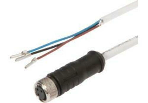 Ipf Electronic Anschlussleitung, 2m, M8 Dose 3polig gerade VK20H075