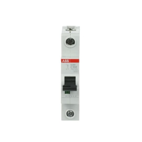ABB Stotz S&J Sicherungsautomat Char., 6kA, 100A, 1P S201-C100