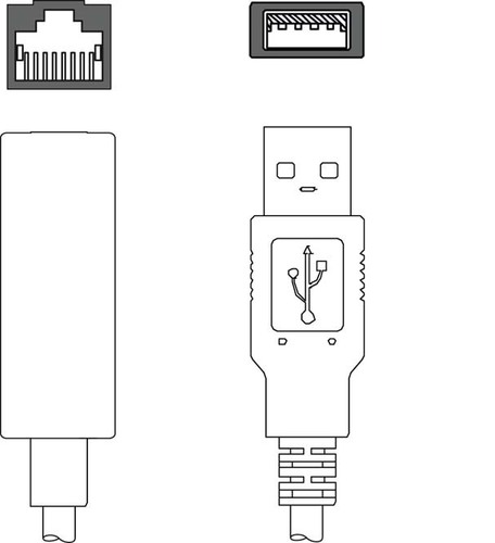 Leuze Adapter-Kabel KDS ET-RJ45#50134949