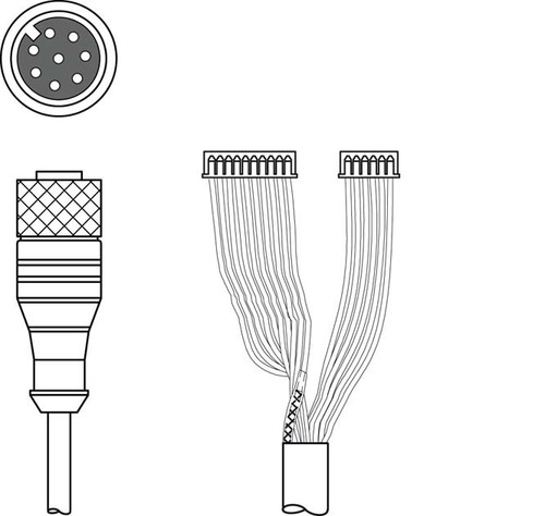 Leuze Verbindungsleitung K-DS M12A-M#50115050