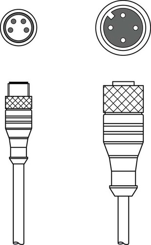 Leuze Verbindungsleitung K-DS M12A-M#50116738